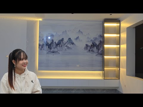 Complete the dream house, lay the stone staircase, install the interior furnishings install the gate