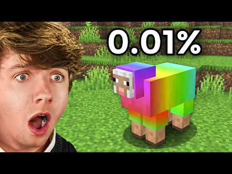 I Captured Minecraft's Rarest Mobs