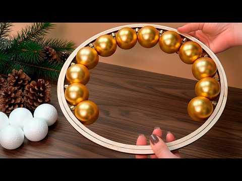 WOW! 😍 I SAW THIS IN AN EXPENSIVE STORE AND MADE IT MYSELF! 🤩 INCREDIBLE CHRISTMAS IDEA! DIY