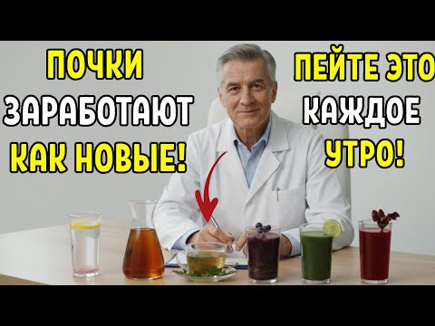 Избегайте диализа: этот напиток очищает почки и восстанавливает их работу после 60 | здоровье почек