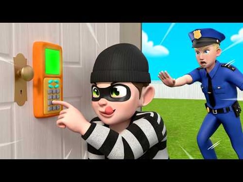 Keep Your Password Secret at Home | Police Safety Song | Rosoo - Nursery Rhymes & Kids Songs