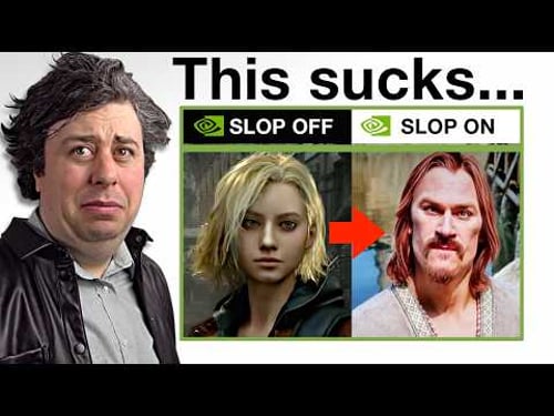 NVIDIA is Bringing AI Slop to Games