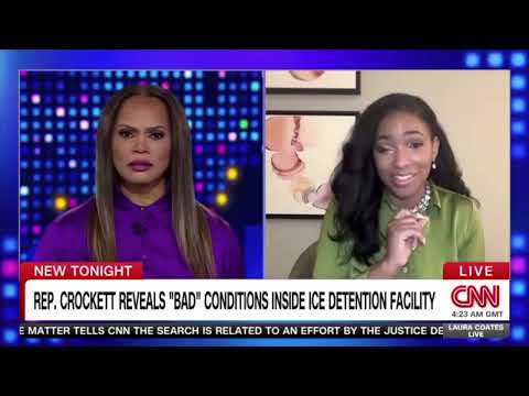 “He Never Opened His Eyes” Rep. Jasmine Crockett on What She Saw Inside Dilley Detention Center