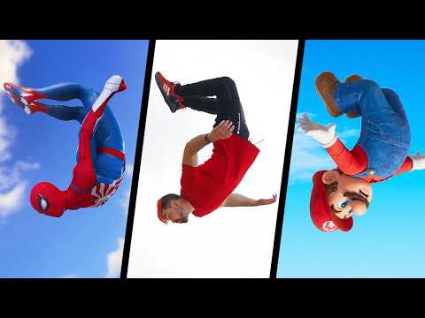 I Tried the HARDEST Stunts of 2023 In Real Life (Spiderman, Mario, Sonic, Anime, MORE!)