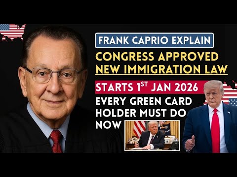 New Green Card Law Starts 2026: What Every Green Card Holder MUST Do NOW | Judge Caprio Explains