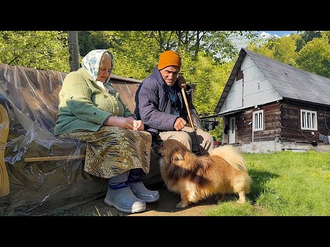 Touching story of love and resilience. The lives of an elderly couple after life-saving surgery