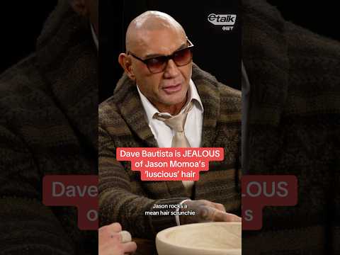 ‘The Wrecking Crew’ star Dave Bautista is JEALOUS of Jason Momoa’s "luscious" hair