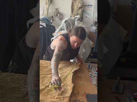 Making A Jacket From Fabric From An Abandoned Mine