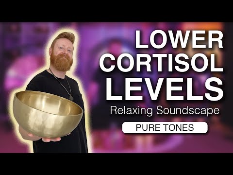 Lower Cortisol Levels with This Soothing Soundscape | Powerful Healing Vibrations