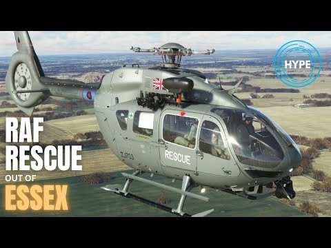 HEMS with RAF- Earls Colne - Hype Performance Group H145 + Action Pack - Microsoft Flight Simulator