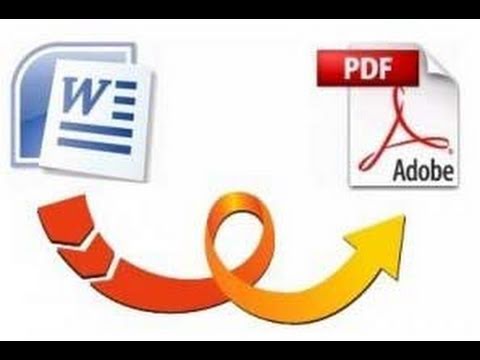 Convert a Word documents to PDF for free