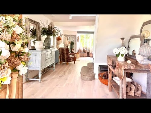 ENTRYWAY Decorating Ideas ~ Hallway Decor ~ Summer Porch Decor ~ DIY Home Decor