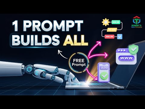 Builds Apps, Websites & Workflows From 1 Prompt (No Code Required)