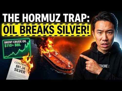 THE HORMUZ TRAP: Why $110 Oil Guarantees The Next Silver Squeeze…