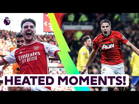 Iconic Arsenal v Man Utd Moments That Get More and More Heated!