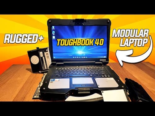 Panasonic Toughbook 40 - Most Rugged Laptop & Modular Laptop Yet