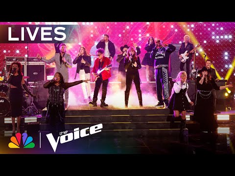 Reba, Snoop, Bublé & Neal Schon perform Journey’s “Don’t Stop Believin’” and More | The Voice Live