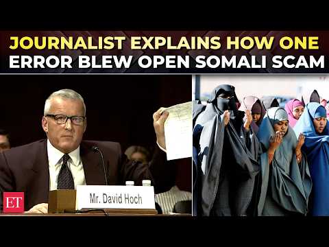 'Misspelling was final straw': David Hoch reveals how one error led to Somali fraud investigation