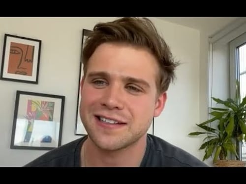 Leo Woodall ('One Day'): 'Dexter is not so stress free' | GOLD DERBY