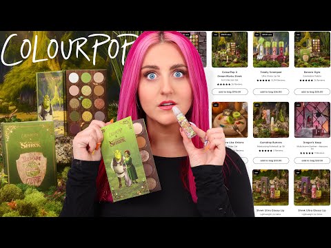 I Tested SHREK x COLORPOP Beauty Products | The Full Scope