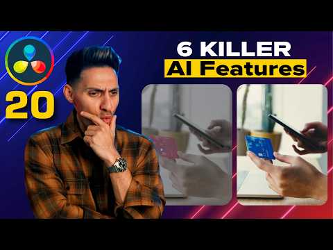 7 Mind Blowing DaVinci Resolve 20 AI & Color Page Features