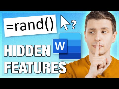 10 Hidden Features in Microsoft Word (Youβll Wish You Knew Sooner)