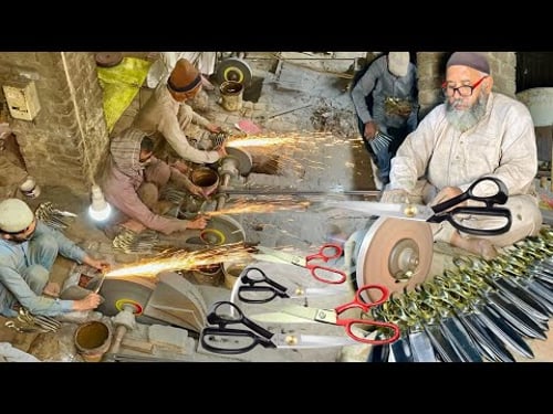 How Scissors Are Made | Real Factory Process & Hard Working People