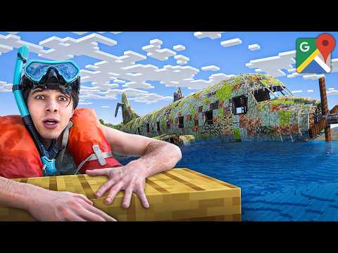 Exploring Dangerous Google Maps Locations In Minecraft!