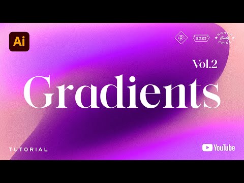 Ridiculously simple shortcut to Gradient Shapes Illustrator | Tutorial in 10 minutes!