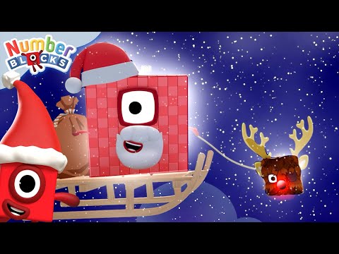 Happy Christmas from the Numberblocks! 🎅 | Learn to Count - 123 | Maths for kids | @Numberblocks