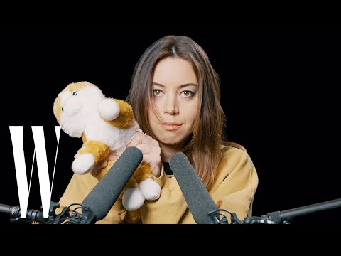 Aubrey Plaza Explores #ASMR | W Magazine