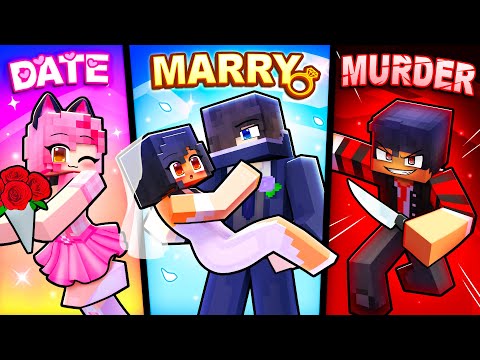 Minecraft but DATE MARRY MURDER!