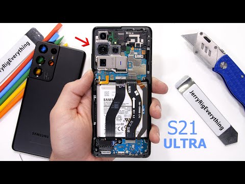 Galaxy S21 Ultra Teardown! - Its bigger than you think....
