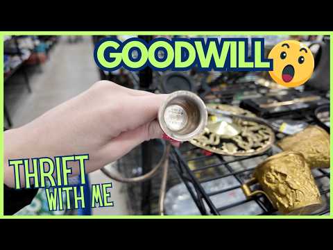 Goodwill SCORE! Trying Not to FREAK OUT | Thrift With Me | Reselling