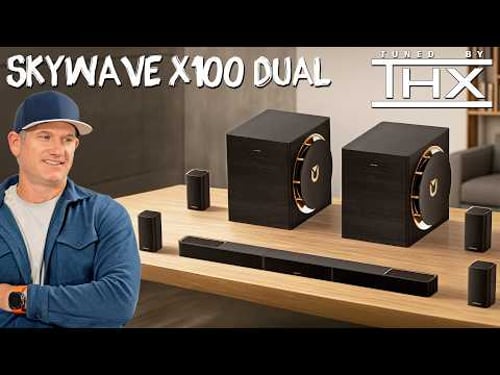 Ultimea Skywave X100 Dual - THX Tuned Wireless Atmos System
