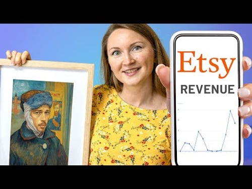 I Tried Selling AI Wall Art Prints for 30 Days (My Print on Demand Challenge)