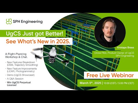 Webinar | UgCS Just Got Better. See What’s New in 2025!