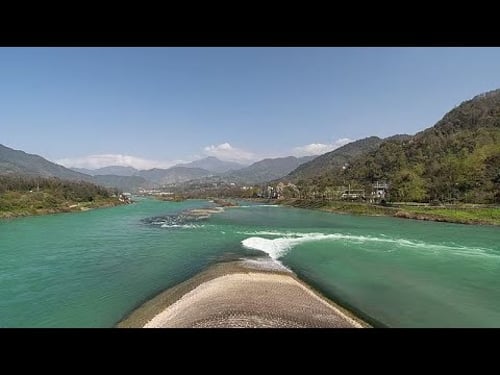 Live: Discovering Yuzui – the water-dividing wonder of Dujiangyan in southwest China