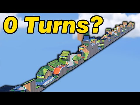 The Best Straight Line Trackmania Map