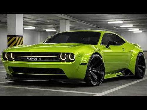 The Legend Returns! 2026 Plymouth Barracuda 797 HP Muscle Car