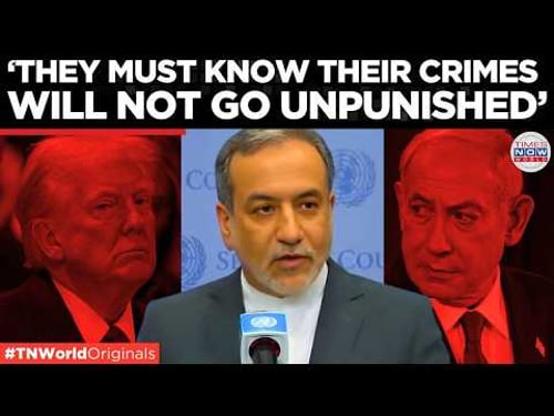 'History Will Hold US Responsible': Iran FM Araghchi’s Prophetic UN Stakeout on Lebanon Goes Viral