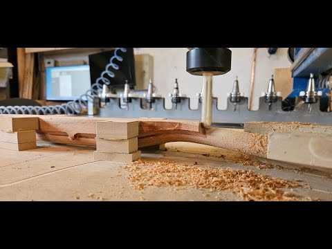 Wooden Mountain Bike Handlebars CNC Machined