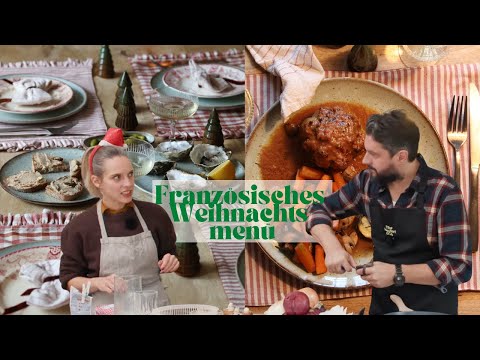 Französisches Weihnachtsmenü Champagner, Austern & Bûche de Noël – Unser Festtagsessen in Frankreich