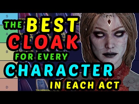 The COOLEST ITEMS in BG3 - Complete Cloak Tier List and Guide