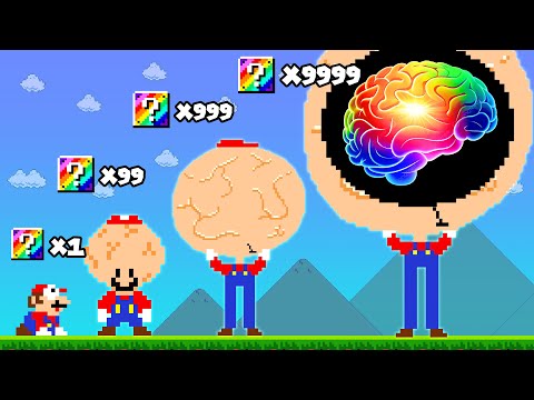 Mario But Everything Mario Touches Longer Legs | ADN MARIO GAME