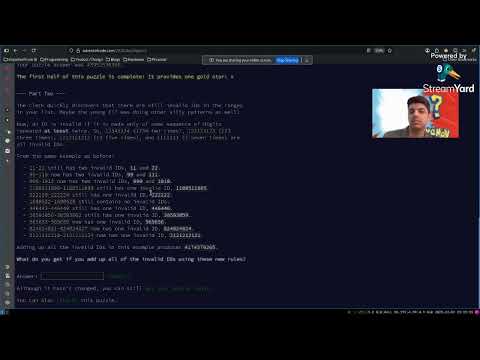 Code with me | Solving AOC Day 2