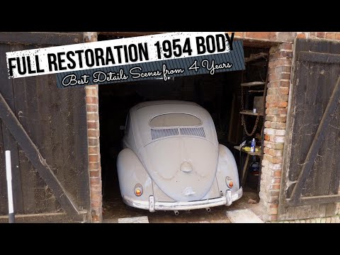 VW käfer Full Body Restauration, Fusca, volkswagen Beetle full body restoration, timelapse, bug