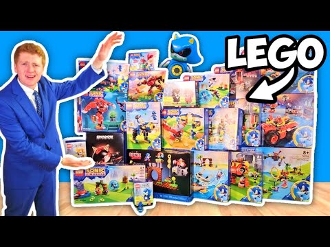 I built EVERY SONIC the HEDGEHOG LEGO set...