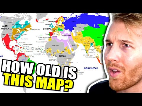 Can I Guess the EXACT Year of 50 World Maps From History?!