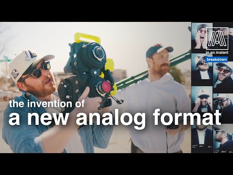 The invention of a new analog format - 100 sheets of 4x5 per roll!